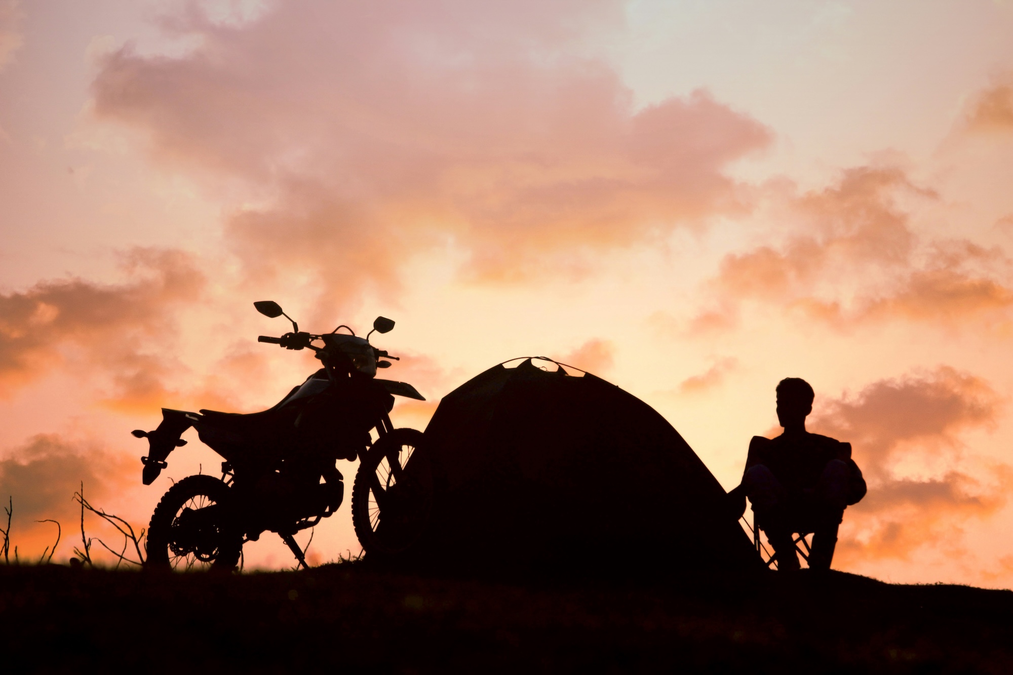 Your First Overnight Motorcycle Camping Trip: A Simple Packing Plan